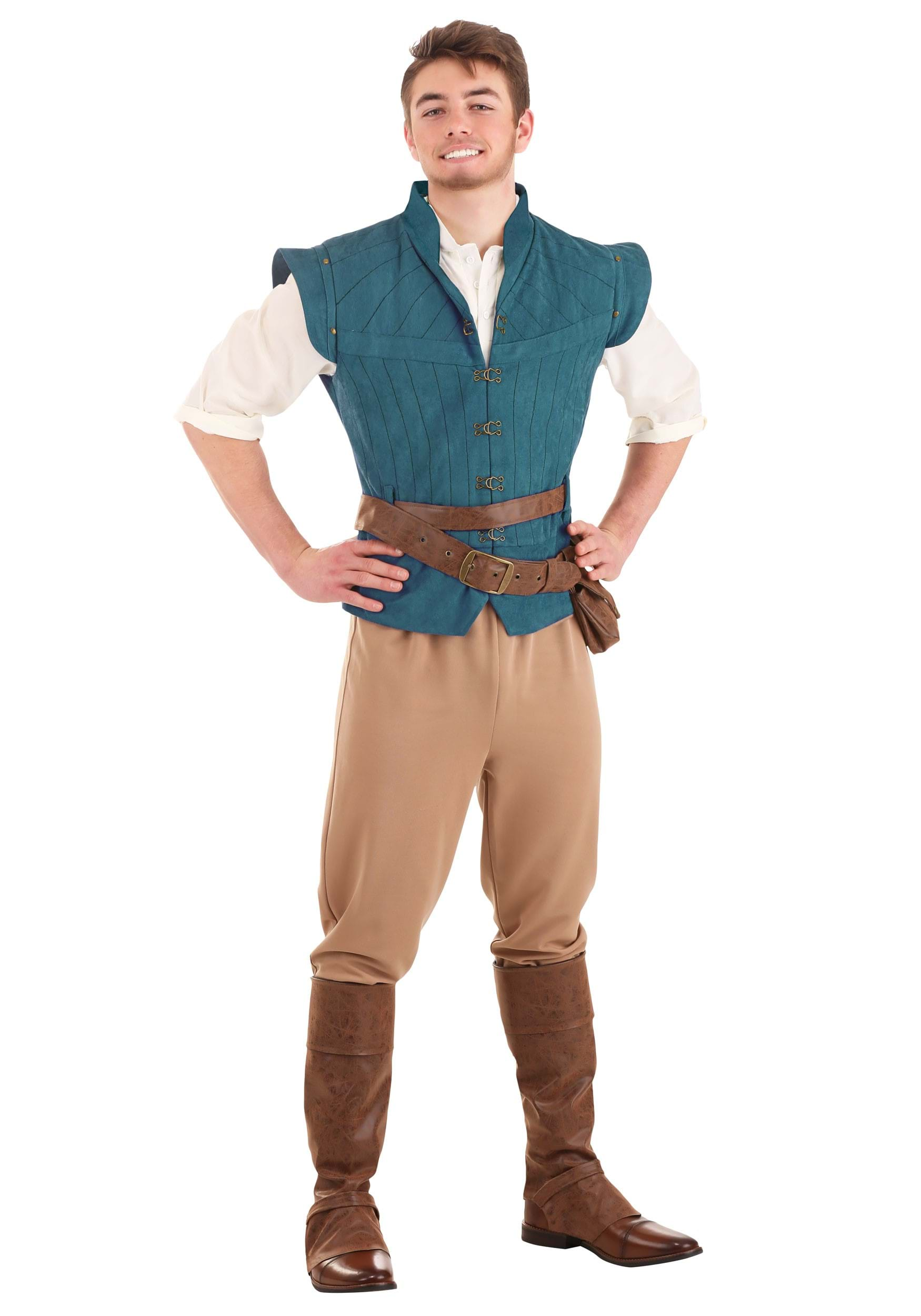 Image of Exclusive Disney's Tangled Flynn Rider Costume for Men ID FUN1893AD-XS