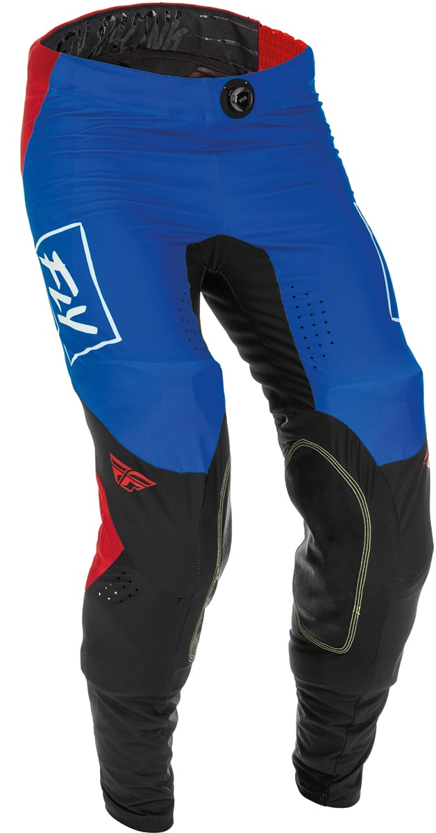 Image of FLY Racing Lite Pants Red White Blue Size 34 ID 191361284540