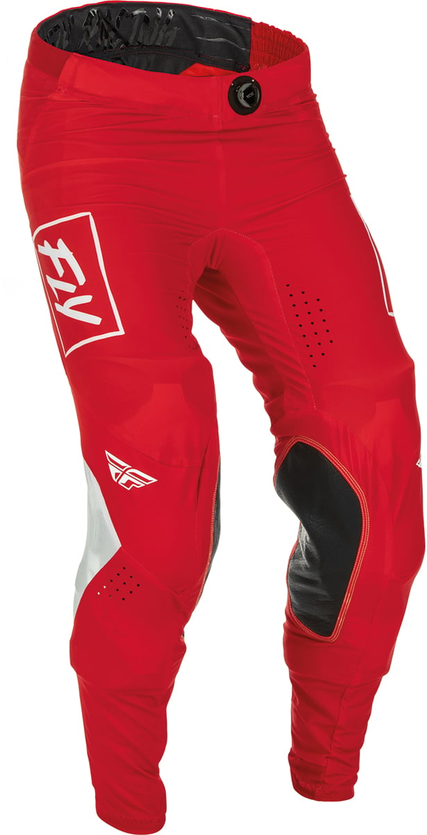 Image of FLY Racing Lite Rouge Blanc Pantalon Taille 30