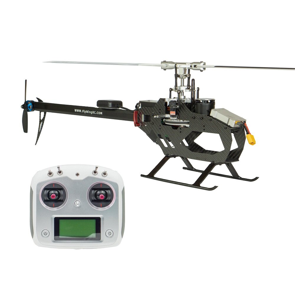 Image of FLY WING FW450 V2 6CH FBL 3D Flying GPS Altitude Hold One-key Return RC Helicopter Without Canopy