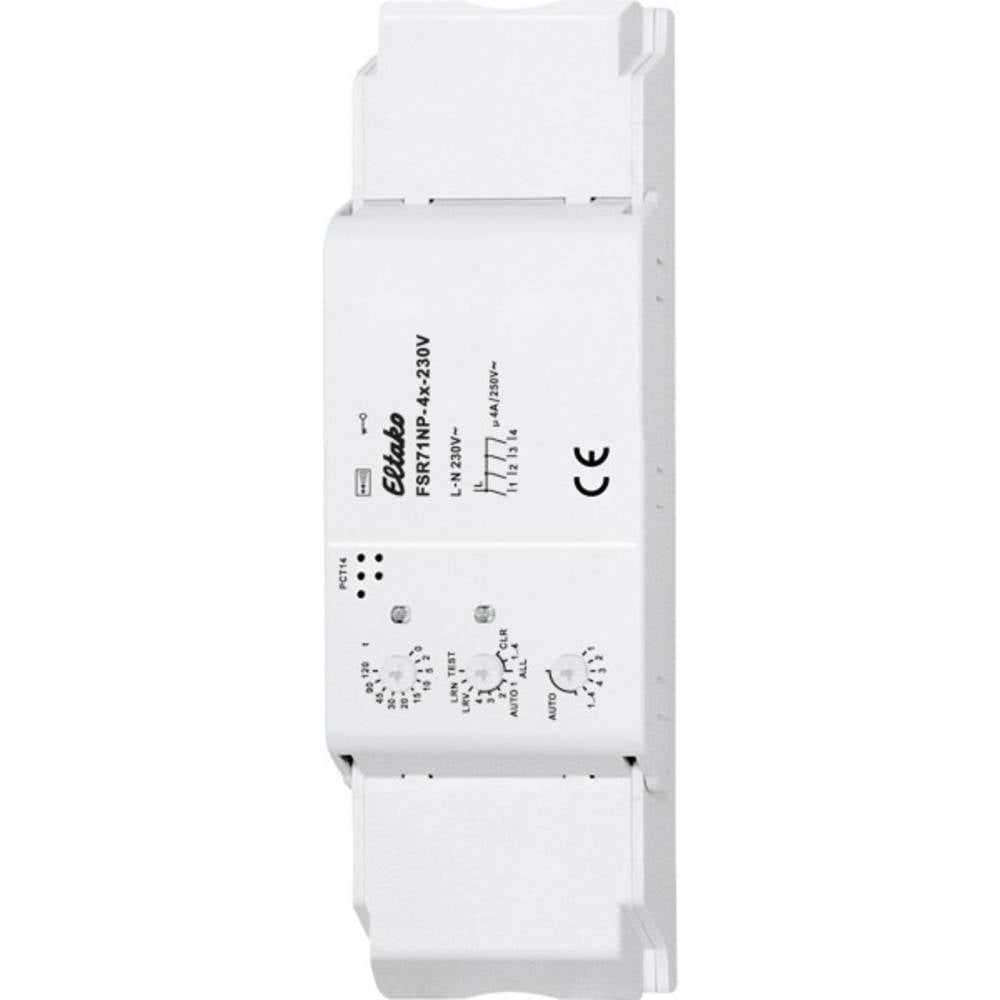 Image of FSR71NP-4x-230V Eltako Wireless Actuator 4-channel Surface-mount Switching capacity (max) 1000 W Max range (open