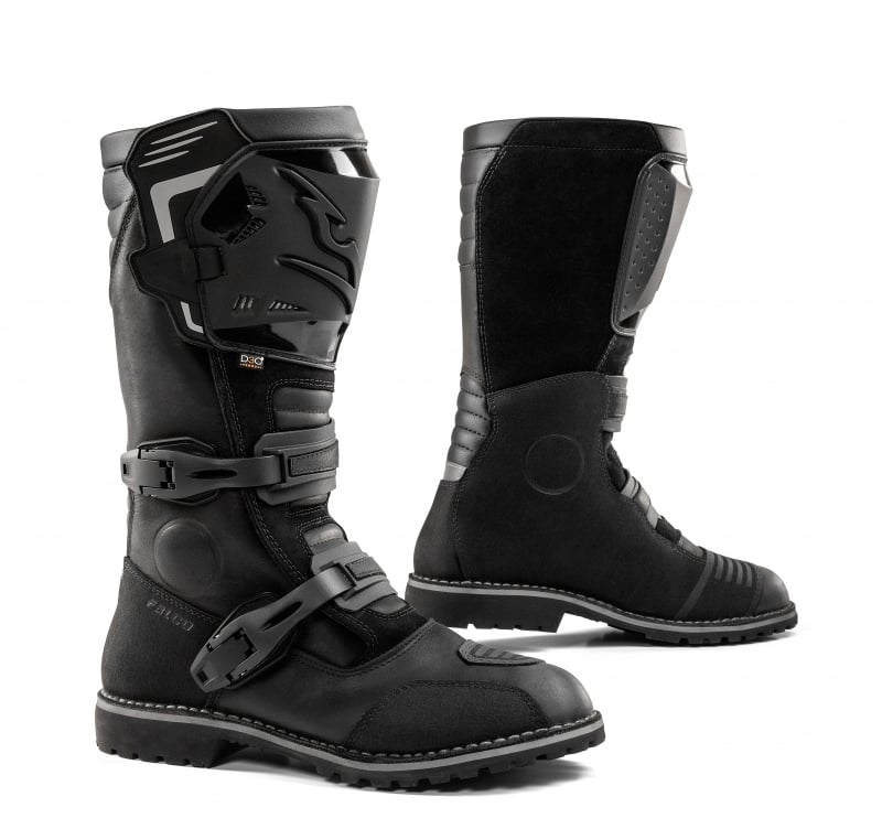 Image of Falco Durant Schwarz Stiefel Größe 44