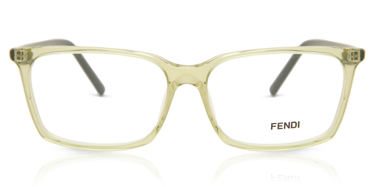 Image of Fendi 945 312 Óculos de Grau Verdes Masculino BRLPT
