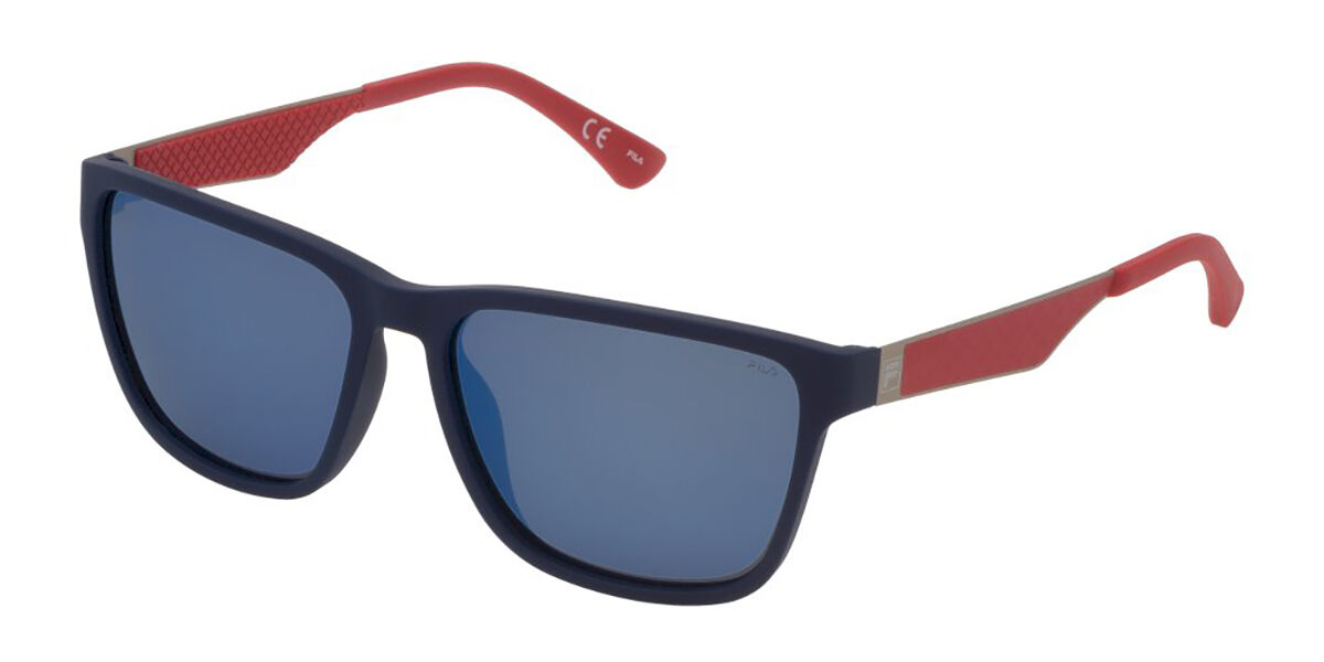 Image of Fila SF8497 Polarized U43Z 58 Lunettes De Soleil Homme Bleues FR