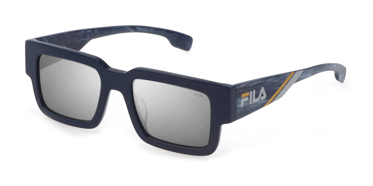 Image of Fila SFI314 6S9X 51 Lunettes De Soleil Homme Bleues FR