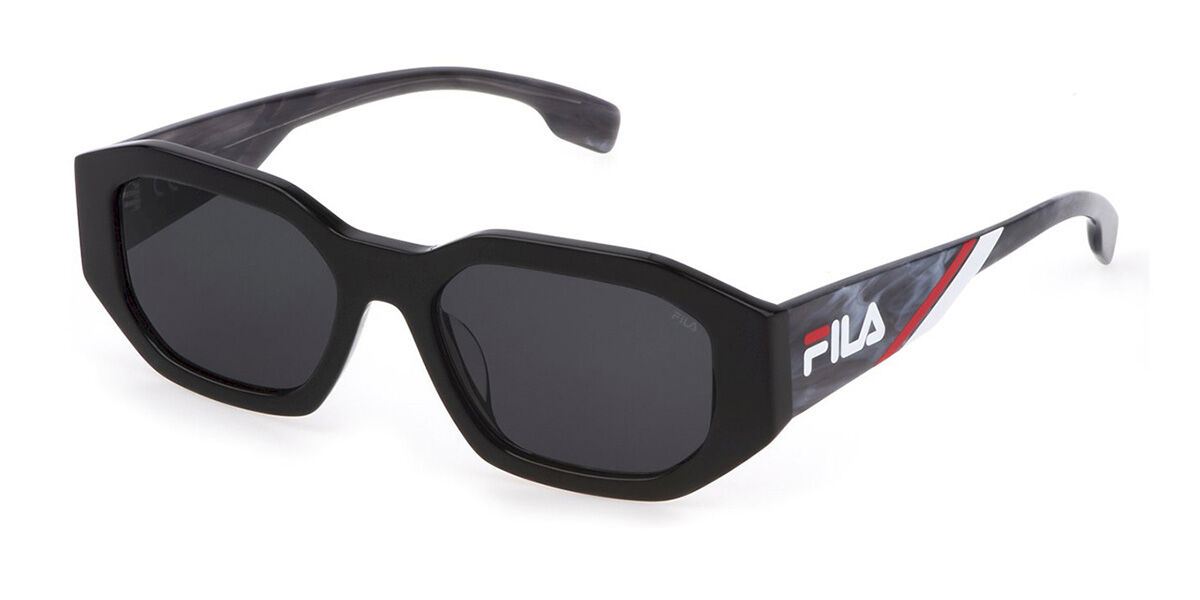 Image of Fila SFI315 0700 Óculos de Sol Pretos Masculino PRT