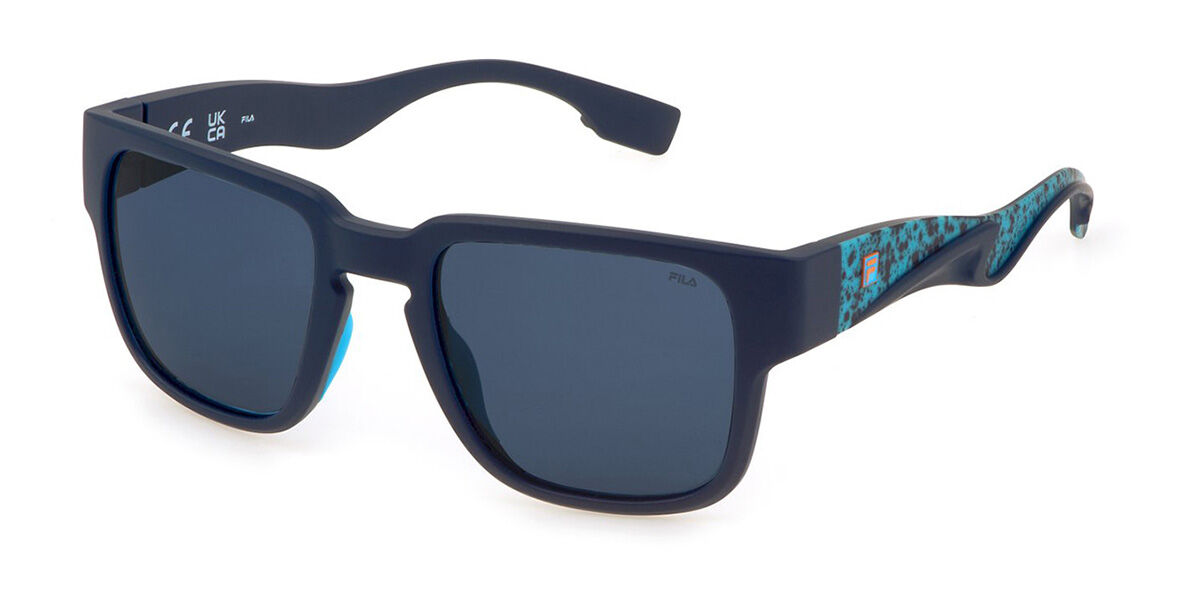 Image of Fila SFI463 Polarized J99P Óculos de Sol Azuis Masculino PRT