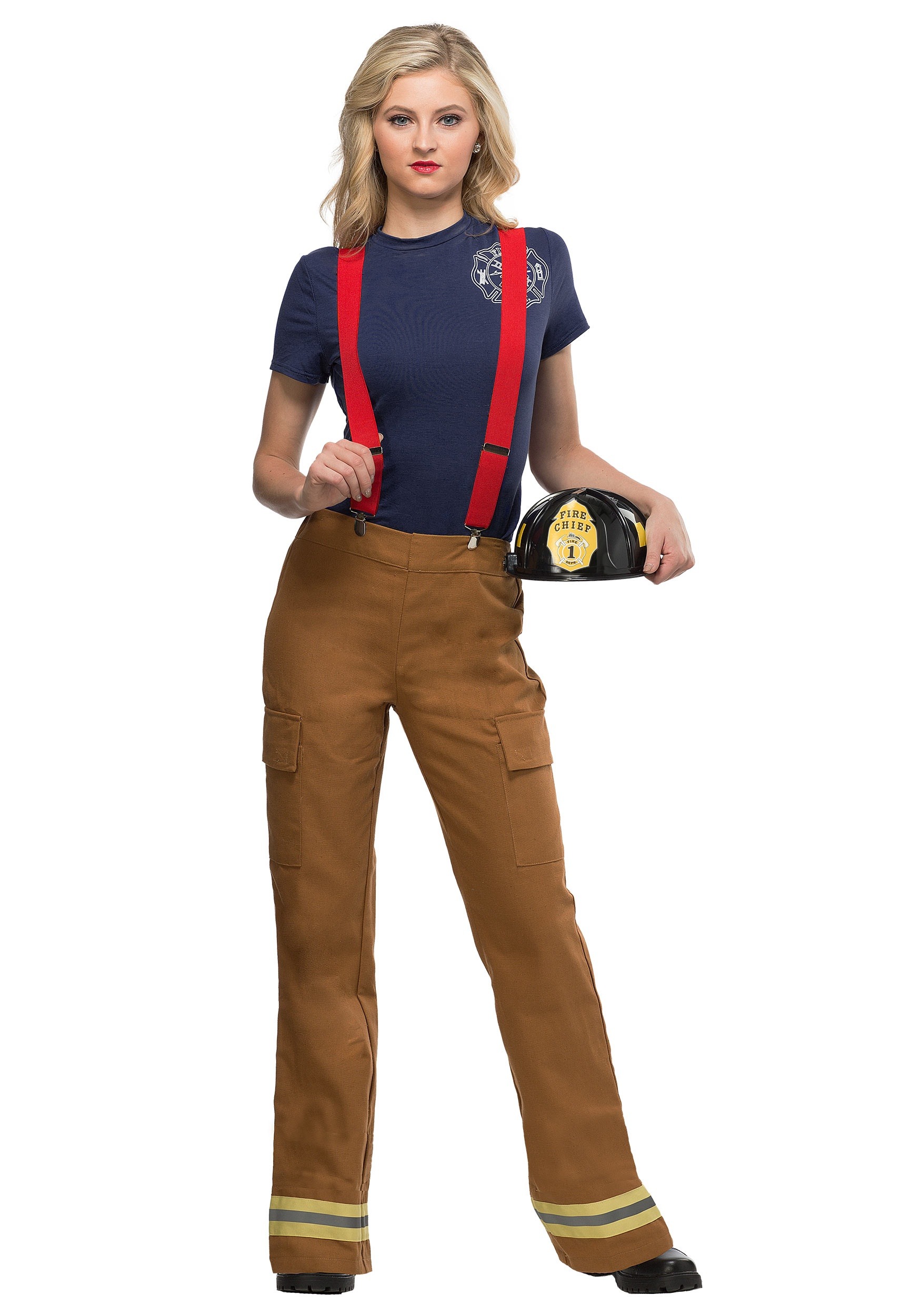 Image of Fire Captain Plus Size Costume for Women ID FUN6240PL-4X