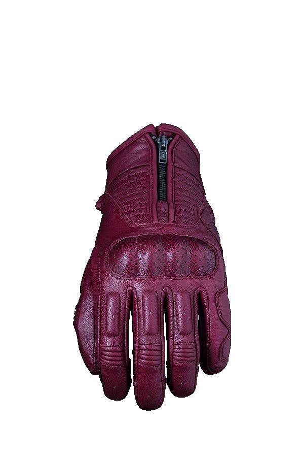 Image of Five Kansas Woman Burgundy Handschuhe Größe M