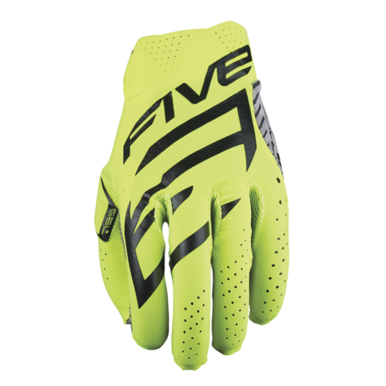 Image of Five MXF Race Gloves Fluorescent Yellow Talla 3XL