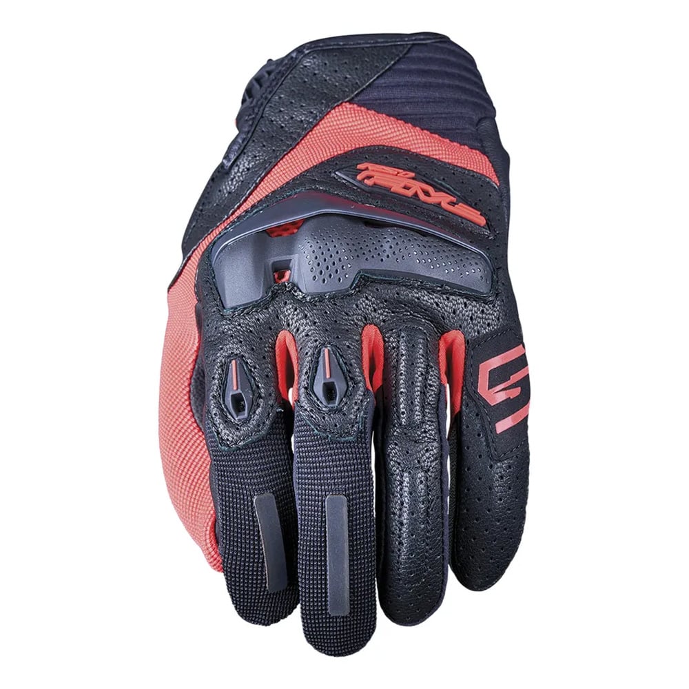 Image of Five RS1 Schwarz Rot Handschuhe Größe L