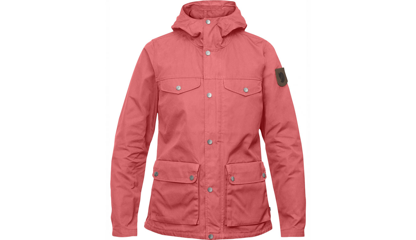 Image of Fjällräven Greenland Jacket Frost Peach Pink Women SK