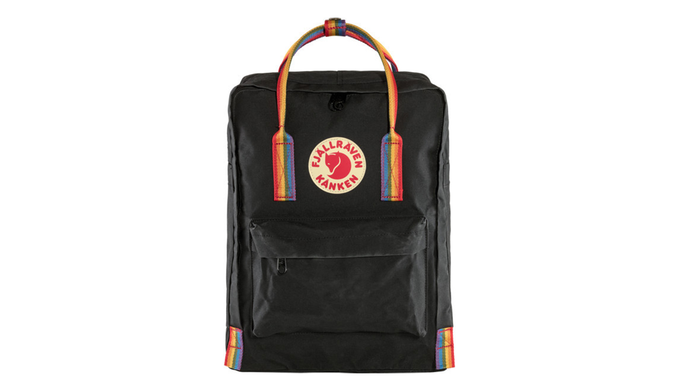 Image of Fjällräven Kånken Rainbow Black ESP