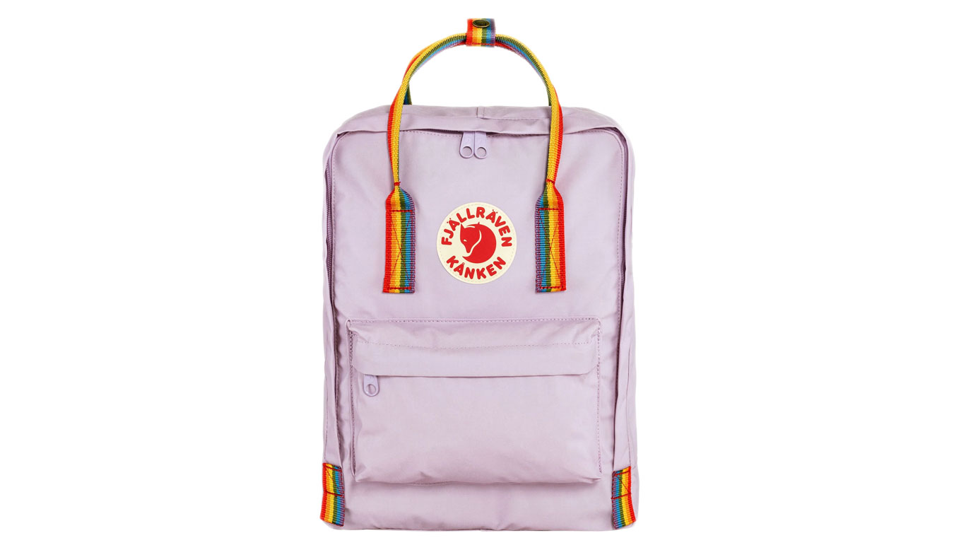 Image of Fjällräven Kånken Rainbow Mini Pastel Lavender RO