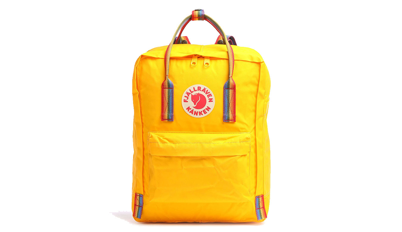 Image of Fjällräven Kånken Rainbow Warm Yellow US