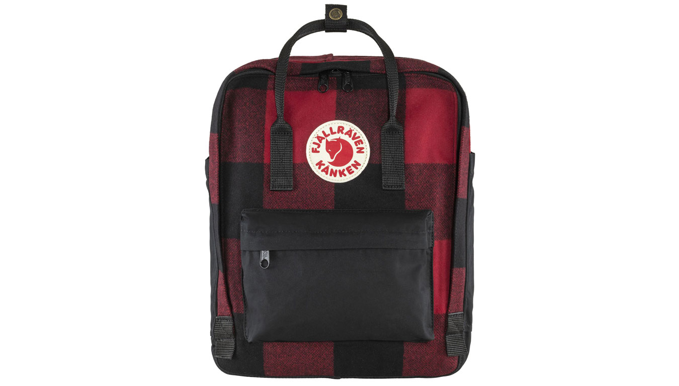 Image of Fjällräven Kånken Re-Wool Red Black ESP