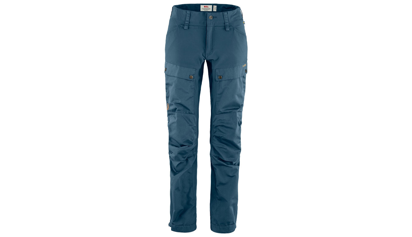 Image of Fjällräven Keb Trousers Curved W Reg Indigo Blue ESP