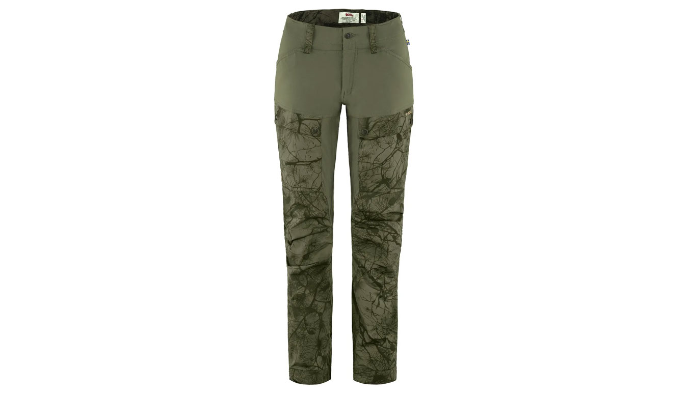 Image of Fjällräven Keb Trousers W Green Camo HR