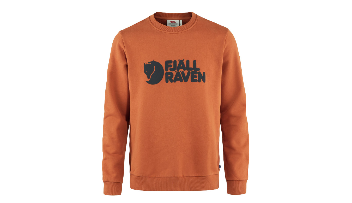 Image of Fjällräven Logo Sweater M Terracotta Brown DE