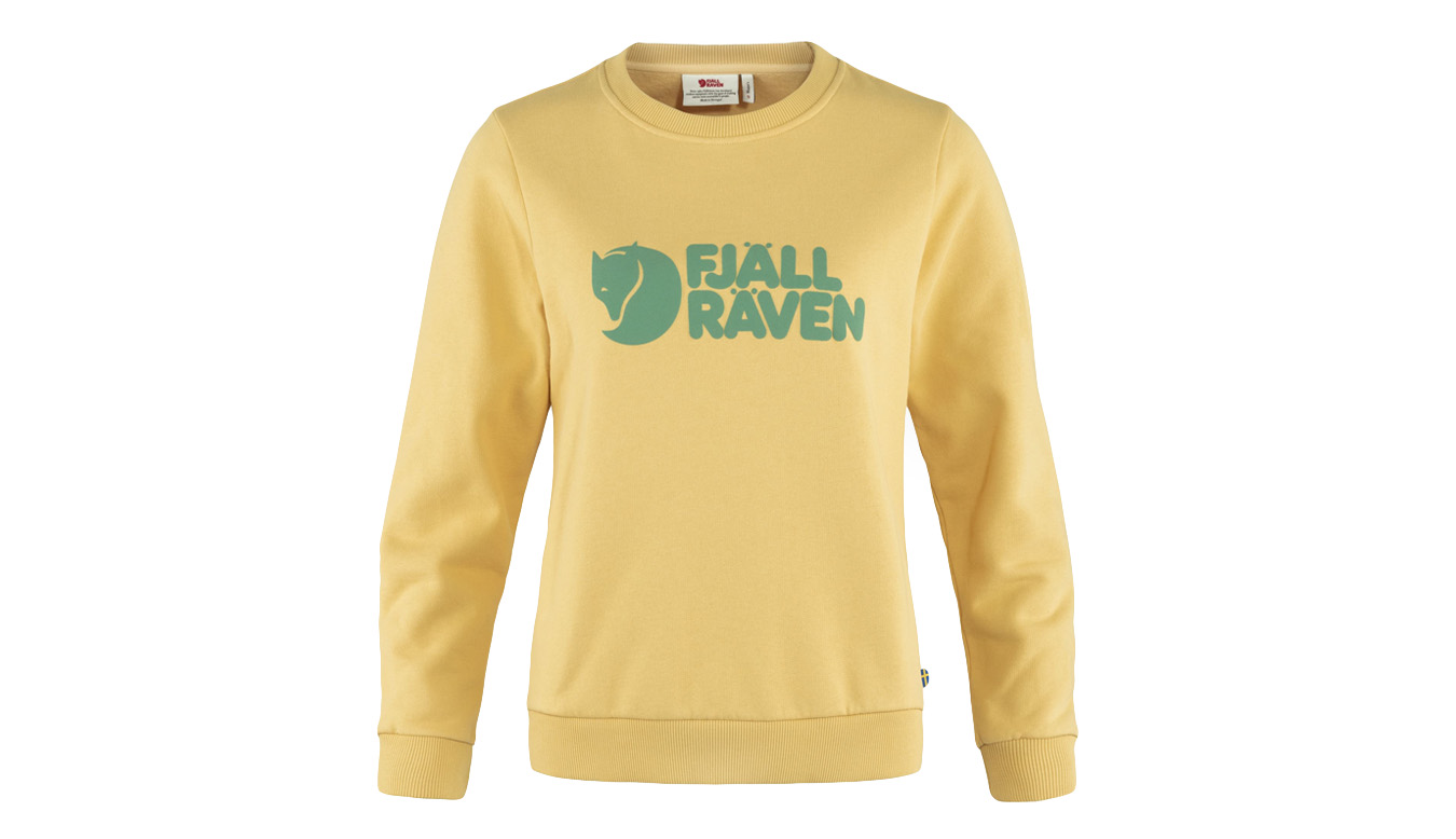 Image of Fjällräven Logo Sweater W Mais Yellow BLG