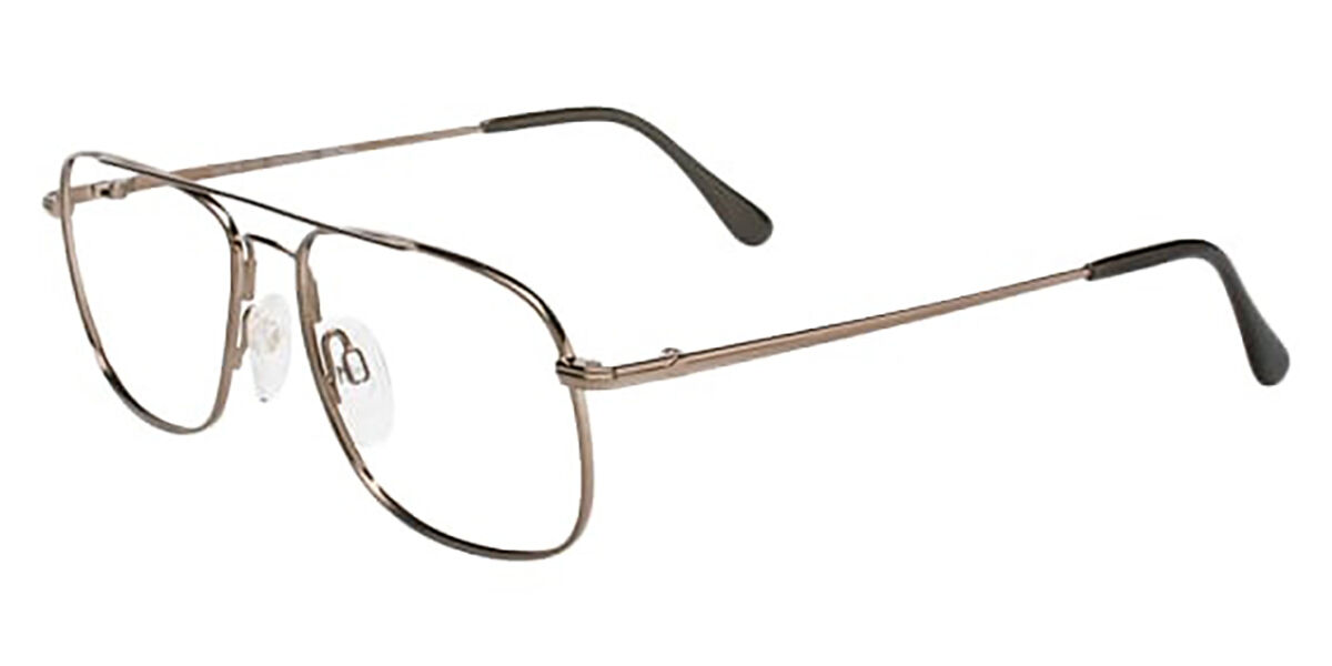 Image of Flexon Autoflex 44 110 Óculos de Grau Marrons Masculino PRT