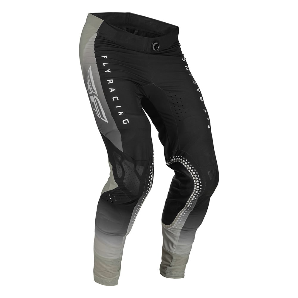 Image of Fly Racing MX Pants Lite Black Anthracite Grey Size 36 EN