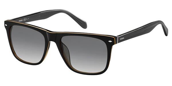 Image of Fossil FOS 2062/S 807/9O 54 Lunettes De Soleil Homme Noires FR