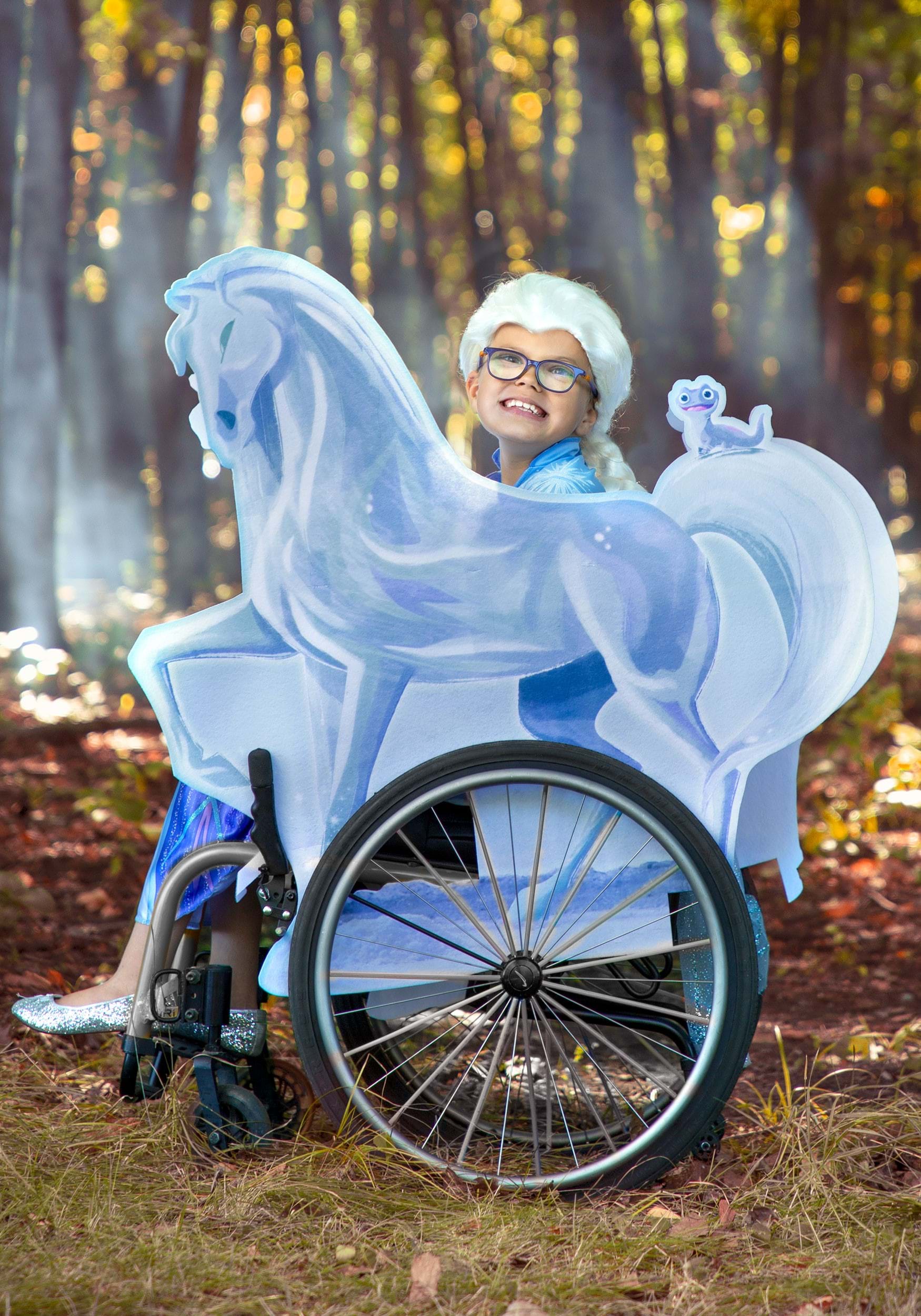 Image of Frozen Ice Nokk Wheelchair Cover Adaptive Costume ID DI121199-ST