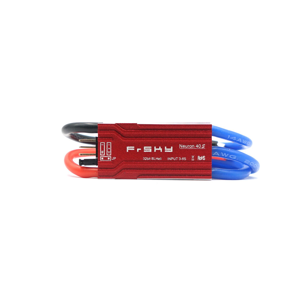 Image of Frsky Neuron40S 3-6S 40A Brushless ESC With 84V/5A SBEC Built-in Telemetry For RC Airplane Models