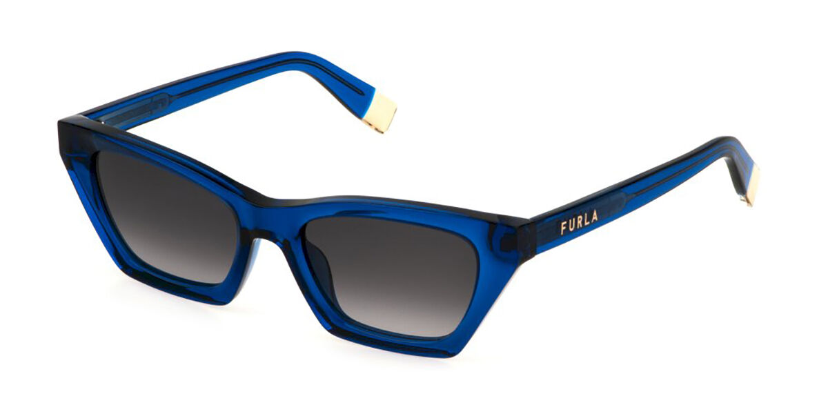 Image of Furla SFU777V 0955 53 Lunettes De Soleil Femme Bleues FR