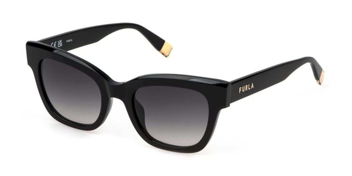 Image of Furla SFU814 0700 52 Lunettes De Soleil Homme Noires FR