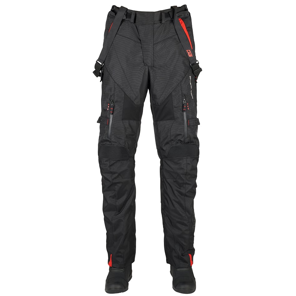 Image of Furygan Gravity Pants Black Red Größe M