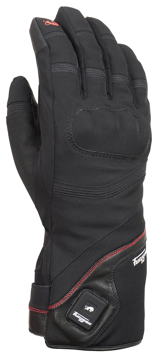 Image of Furygan Heat Genesis Black Heated Gloves Size S EN