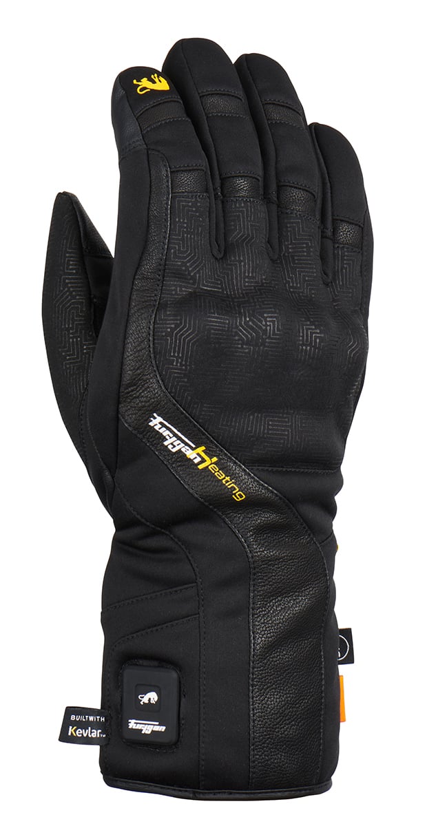 Image of Furygan Heat X Kevlar Noir Heated Gants Taille M