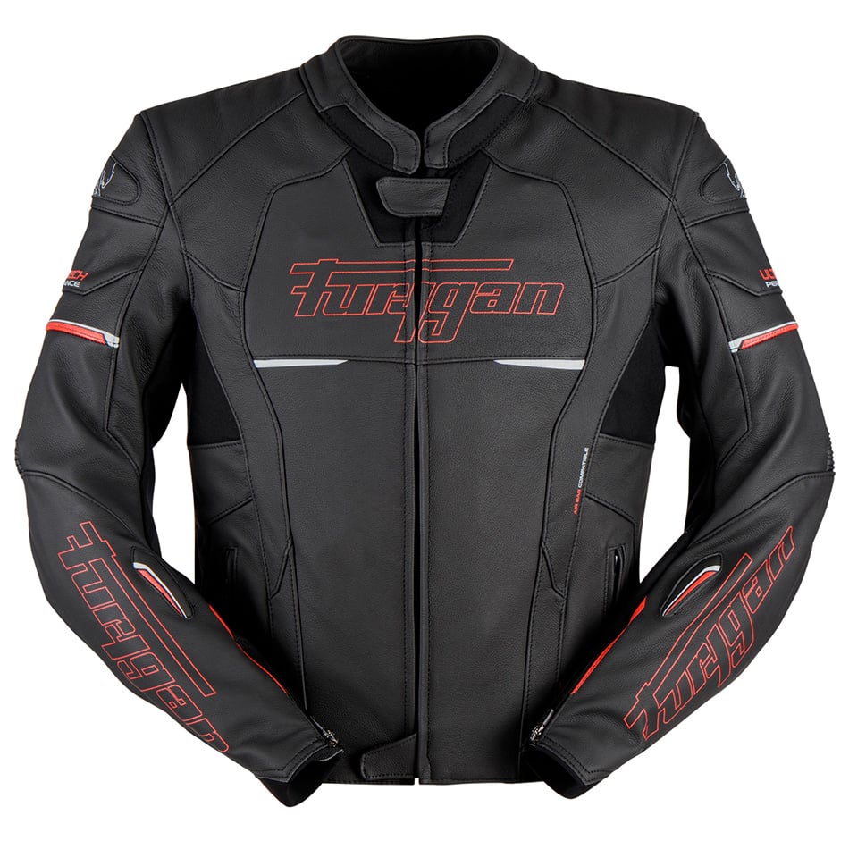 Image of Furygan Nitros Jacket Black Red Talla L