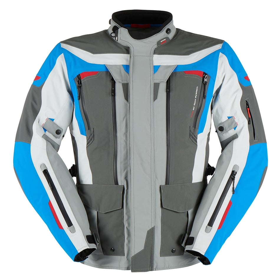 Image of Furygan Voyager Blau-Grau-Anthracite Jacke Größe L