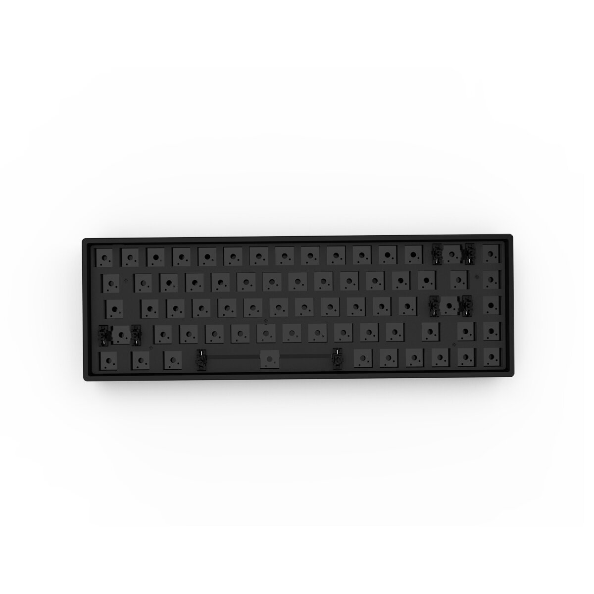 Image of GAMAKAY CK68 Keyboard Customized Kit 68 Keys Triple Mode RGB Hot Swappable 3pin/5pin Switch 65% Programmable Wired bluet