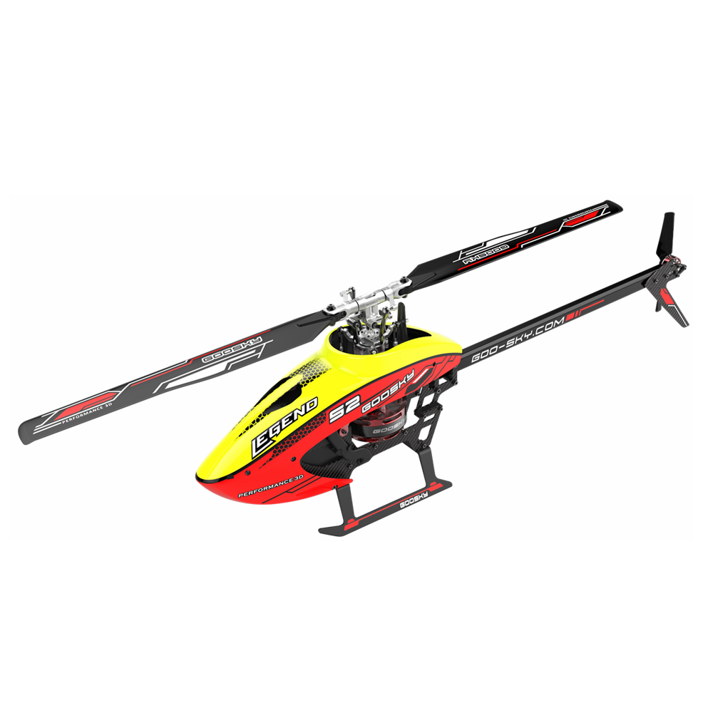 Image of GOOSKY S2 6CH 3D Aerobatic Dual Brushless Direct Drive Motor RC Helicopter BNF with GTS Flight Control System