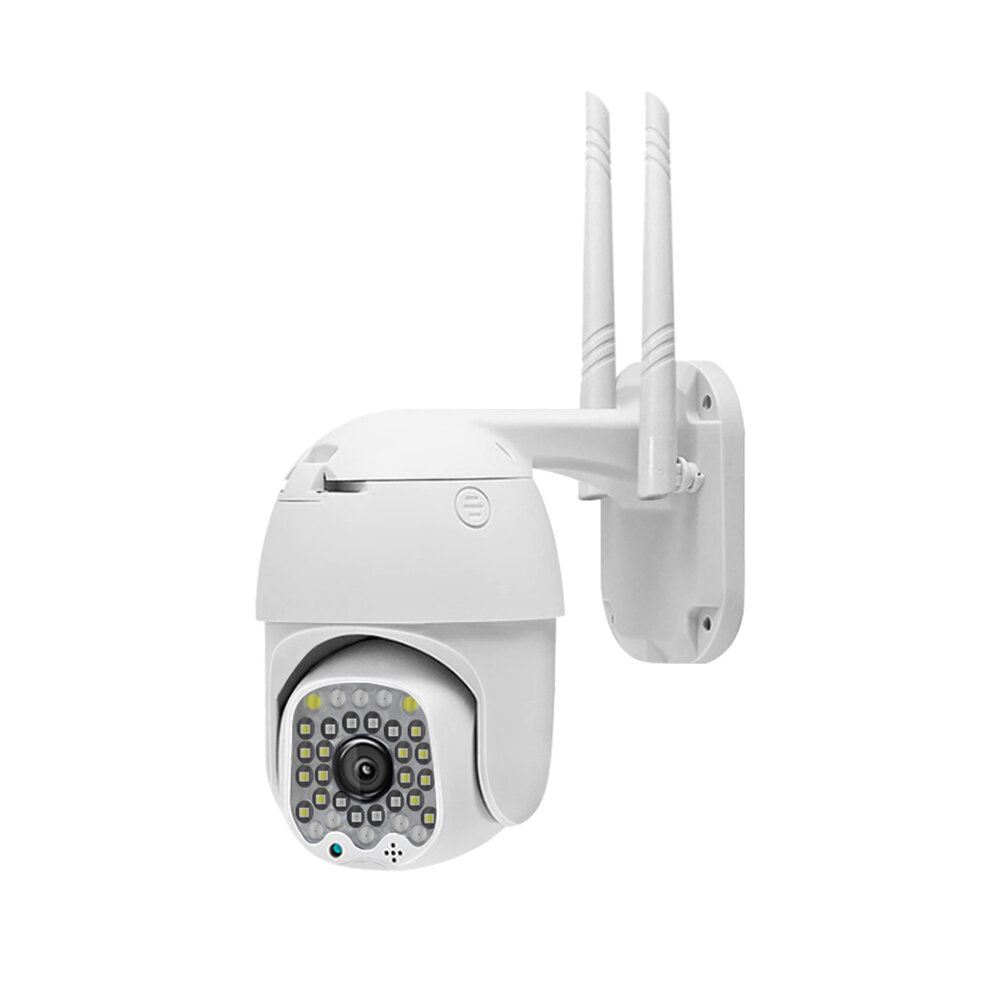 Image of GUUDGO 4X Zoom 32LED 1080P HD Wifi IP Security Camera Outdoor Light & Sound Alarm Night Vision Waterproof