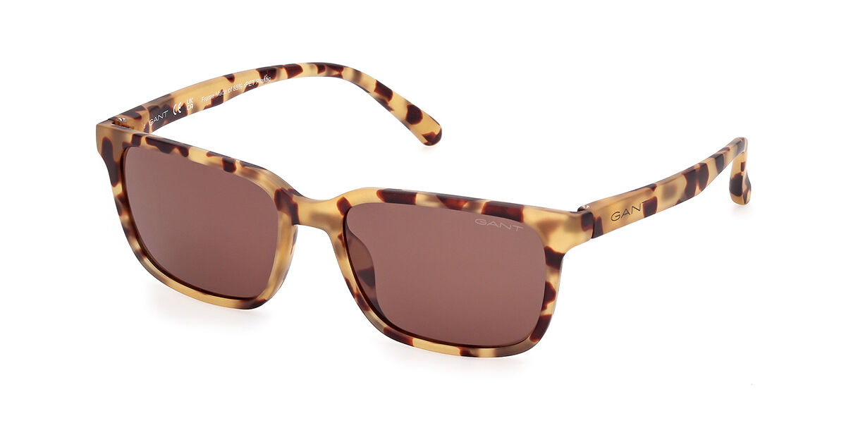 Image of Gant GA00019 53E Óculos de Sol Tortoiseshell Masculino PRT