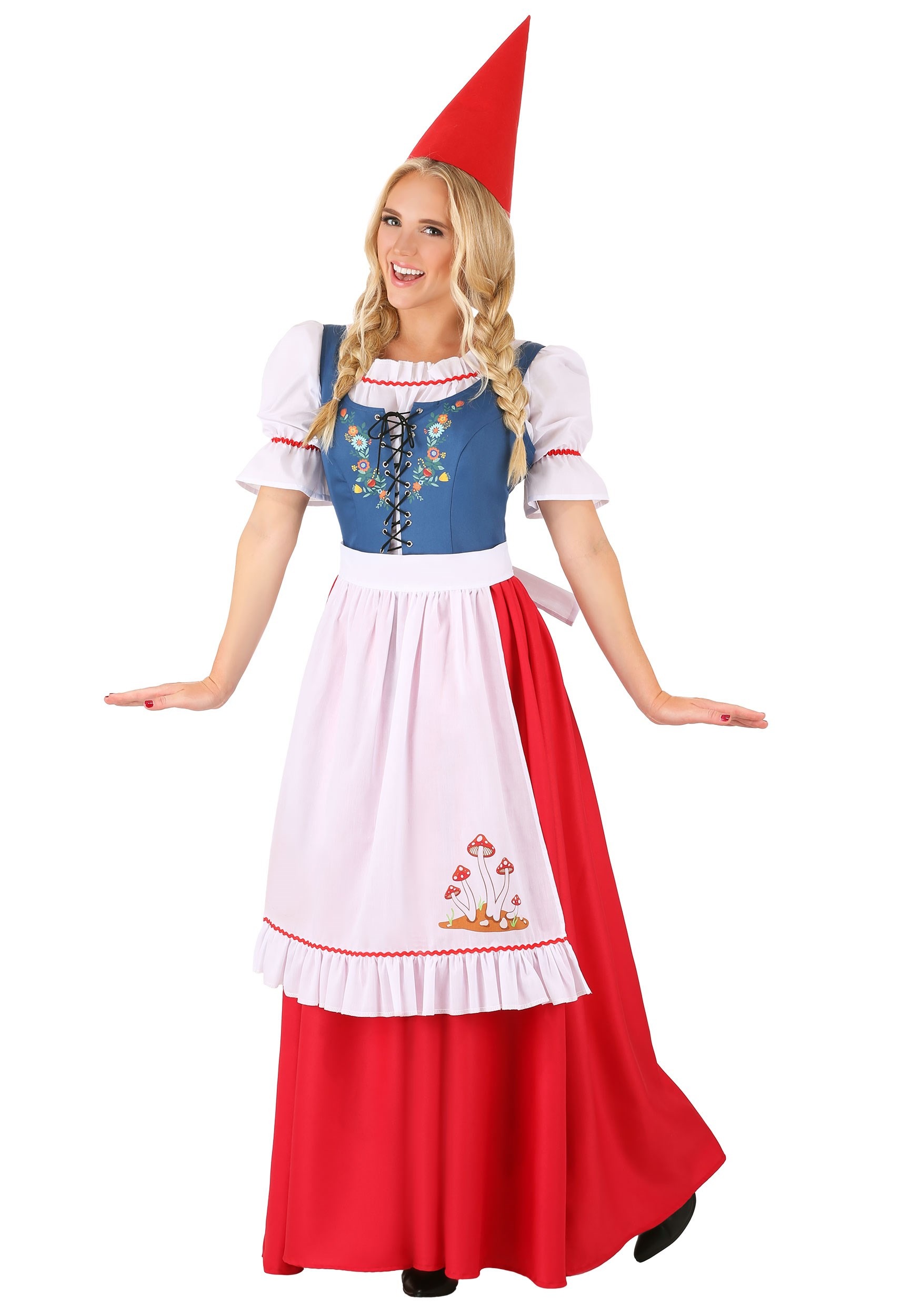 Image of Garden Gnome Women's Costume ID FUN0787AD-XL