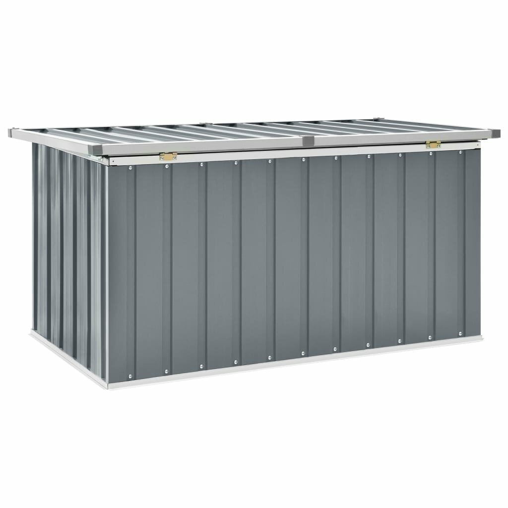 Image of Garden Storage Box Gray 508"x264"x256"