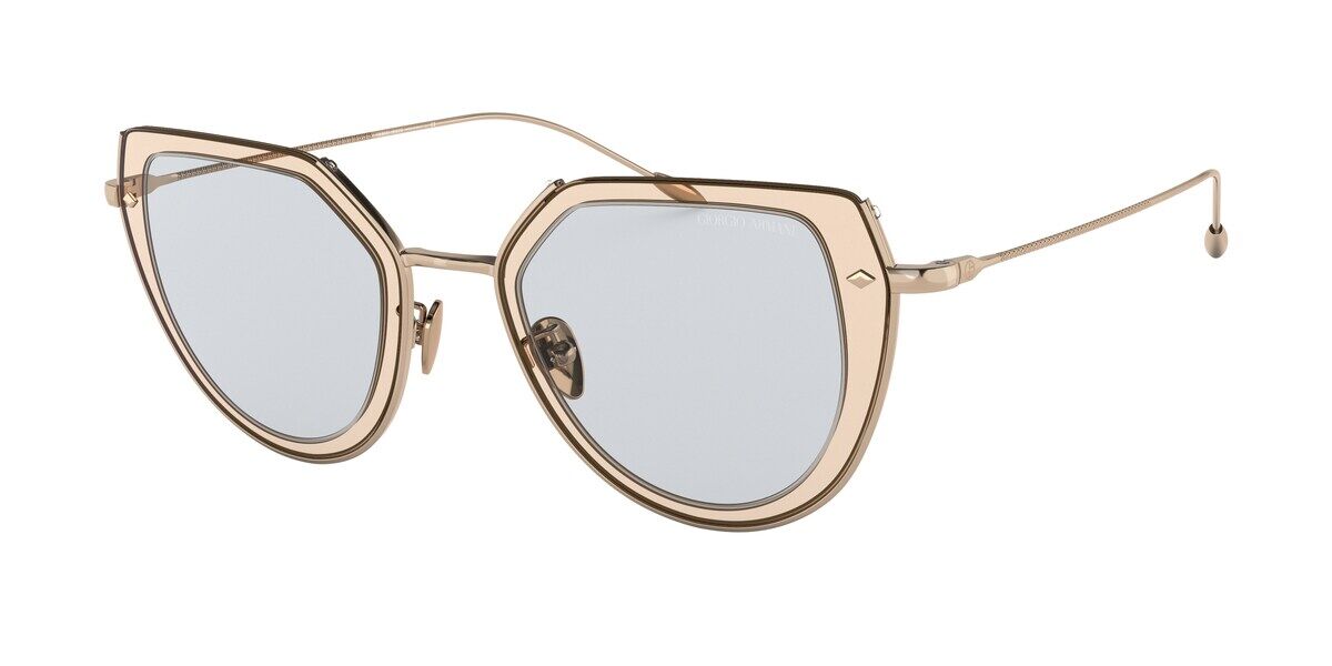 Image of Giorgio Armani AR6119 301187 58 Lunettes De Soleil Femme Dorées FR