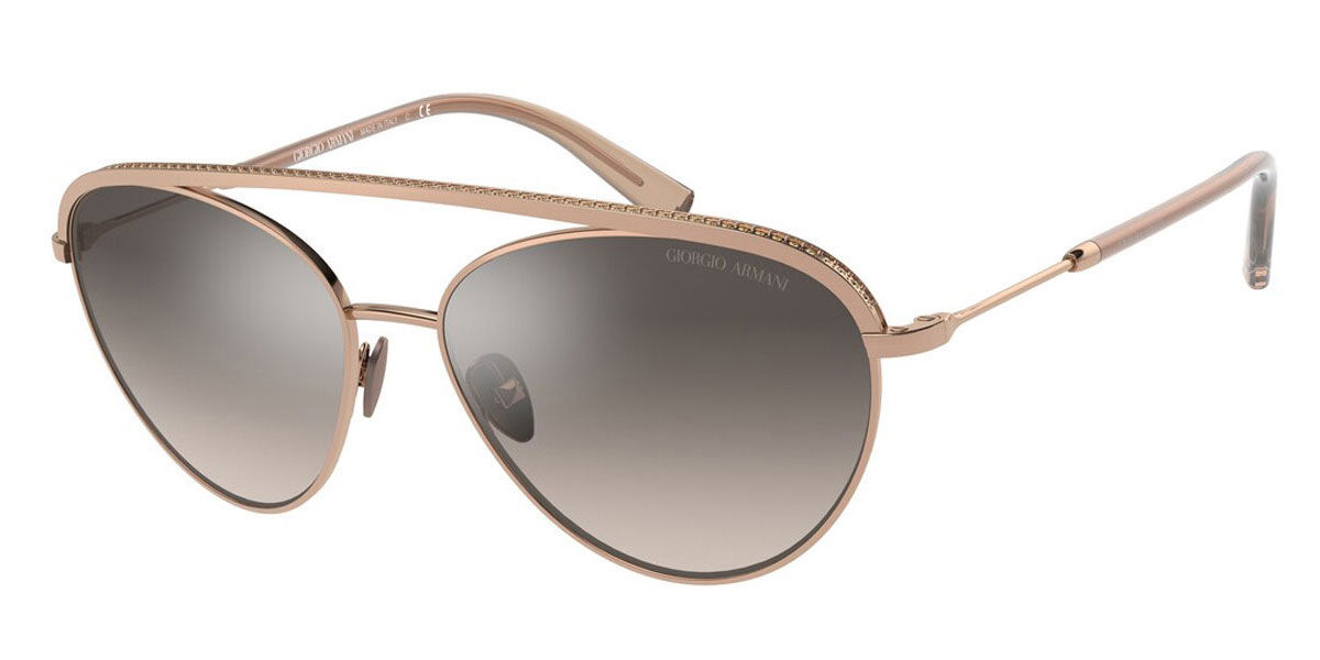 Image of Giorgio Armani AR6127B 30116I Gafas de Sol para Mujer Dorados ESP