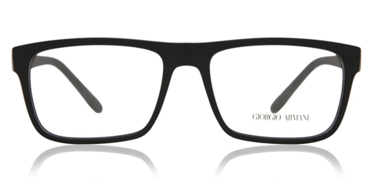 Image of Giorgio Armani AR7042 5063 54 Czarne Męskie Okulary Korekcyjne PL