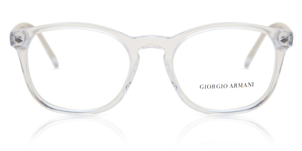 Image of Giorgio Armani AR7074 5893 50 Przezroczyste Męskie Okulary Korekcyjne PL