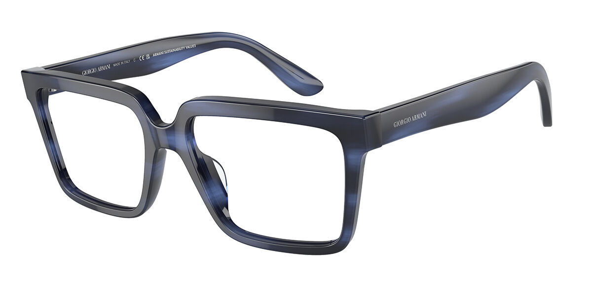 Image of Giorgio Armani AR7230U 5901 Óculos de Grau Azuis Masculino BRLPT