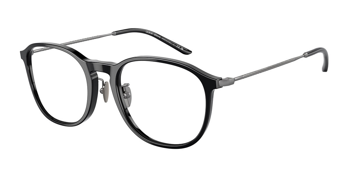 Image of Giorgio Armani AR7235 5001 53 Czarne Męskie Okulary Korekcyjne PL