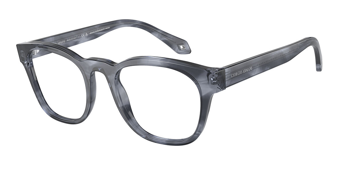 Image of Giorgio Armani AR7242 5986 Óculos de Grau Azuis Masculino BRLPT