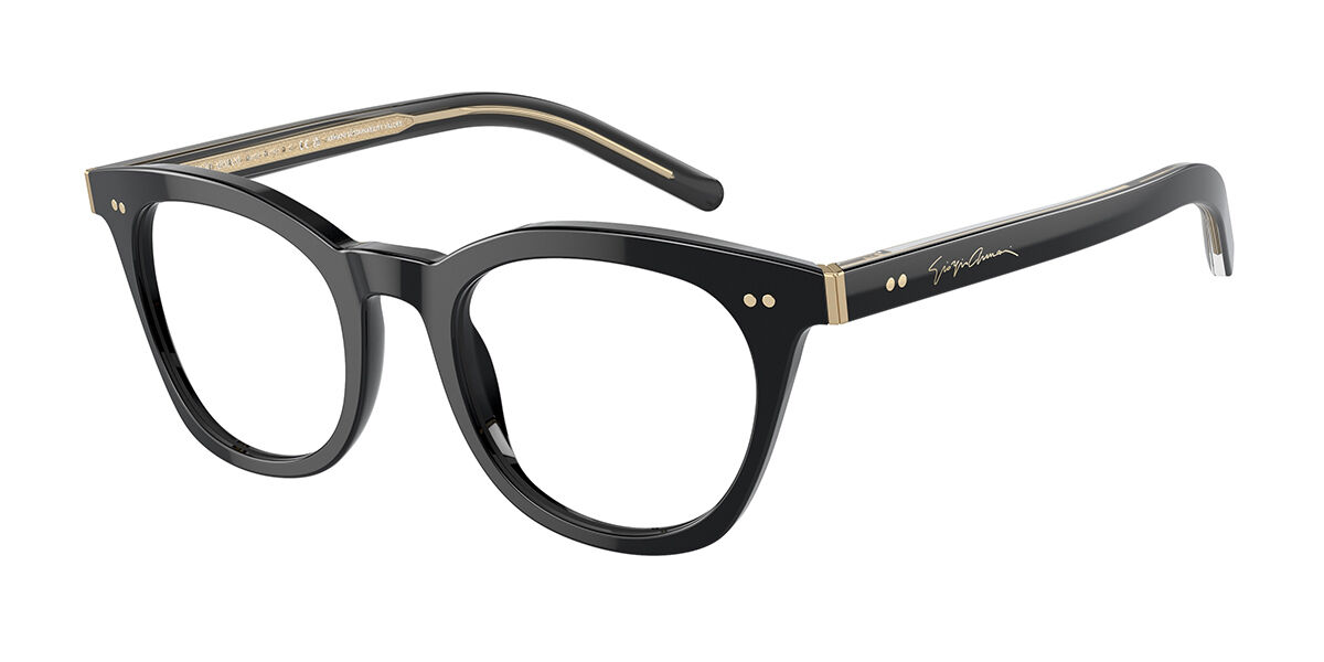 Image of Giorgio Armani AR7251 5875 48 Czarne Damskie Okulary Korekcyjne PL